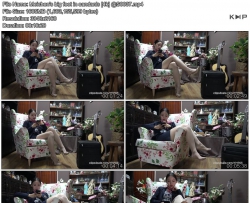 K&MMeichen's big feet in sandanls [4k]